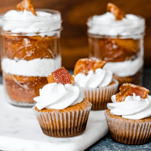 6 Pack Top Shelf Cupcake Jars