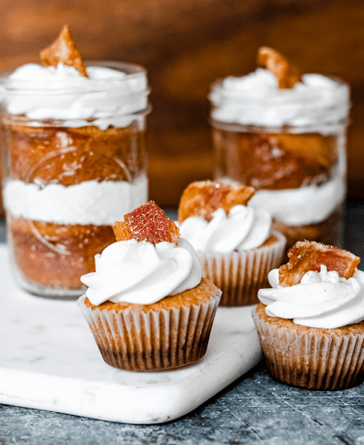 6 Pack Top Shelf Cupcake Jars